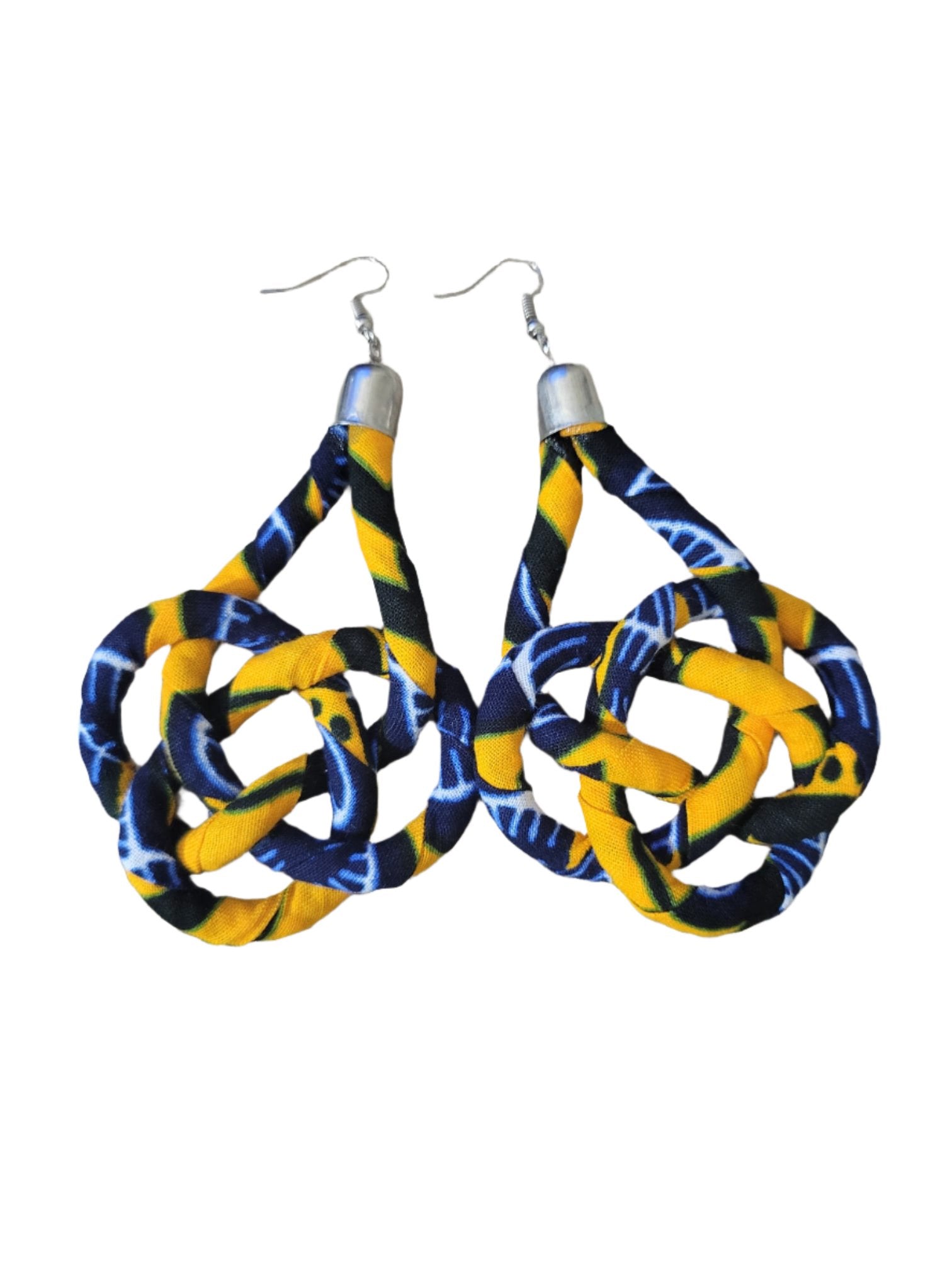 Ankara Fabric Earrings