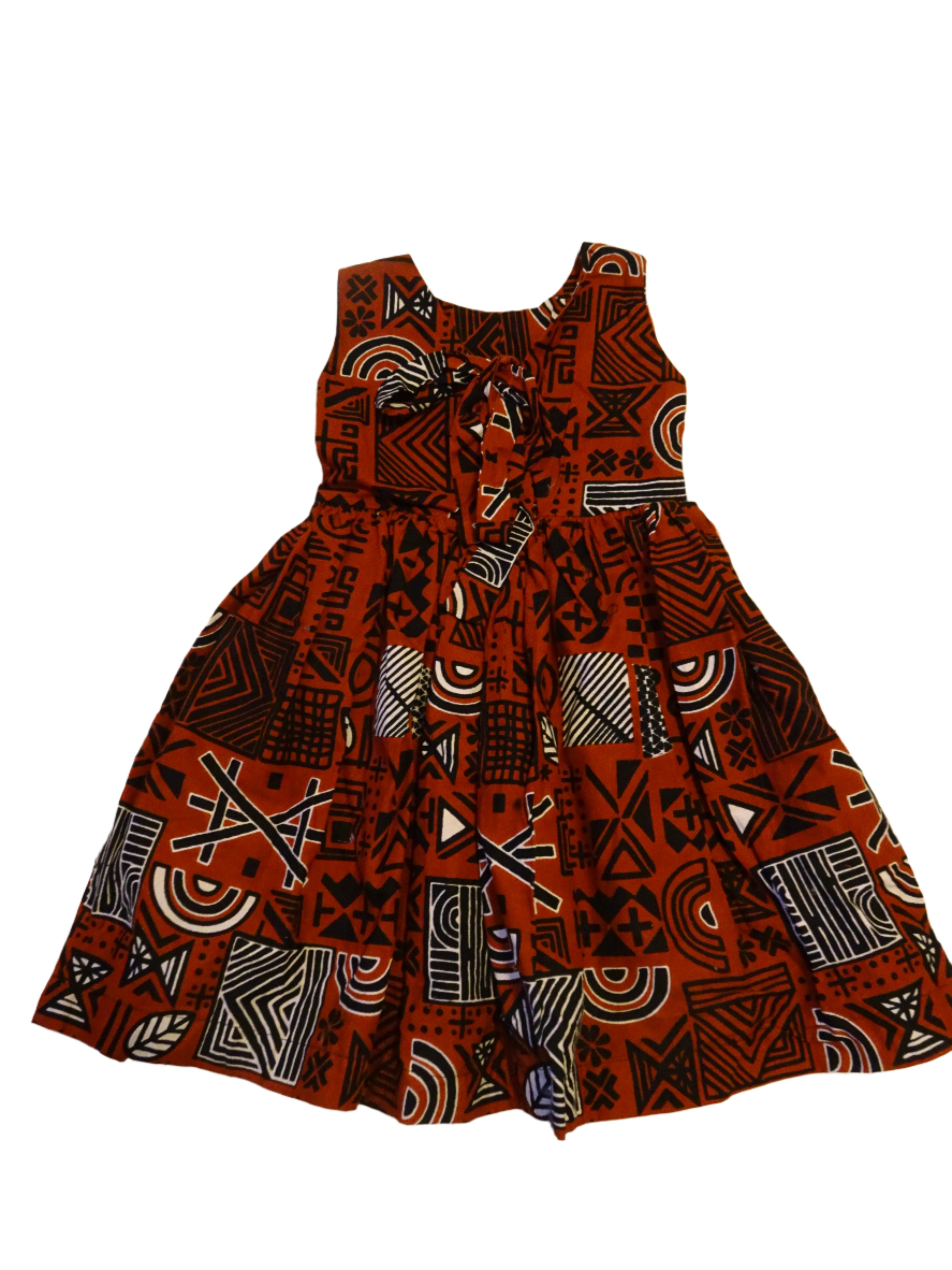 Kembi Brown Shortsleeve Dress