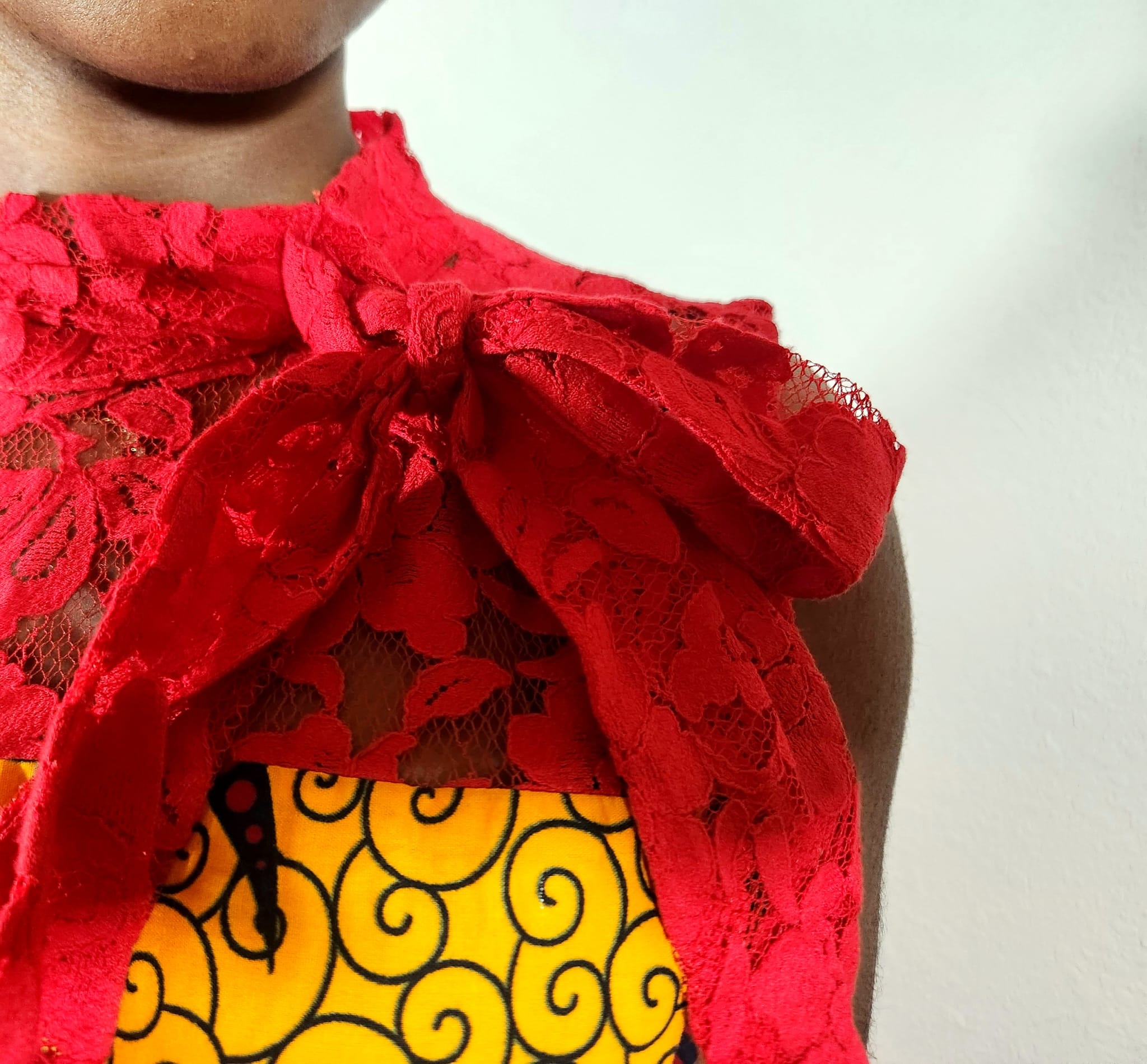 Red Short Sleeve Dress