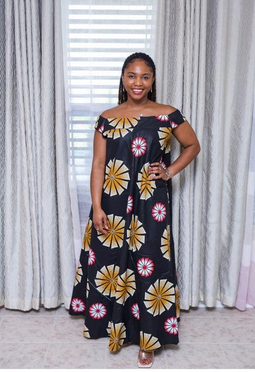 ZaiZai Off Shoulder Gown