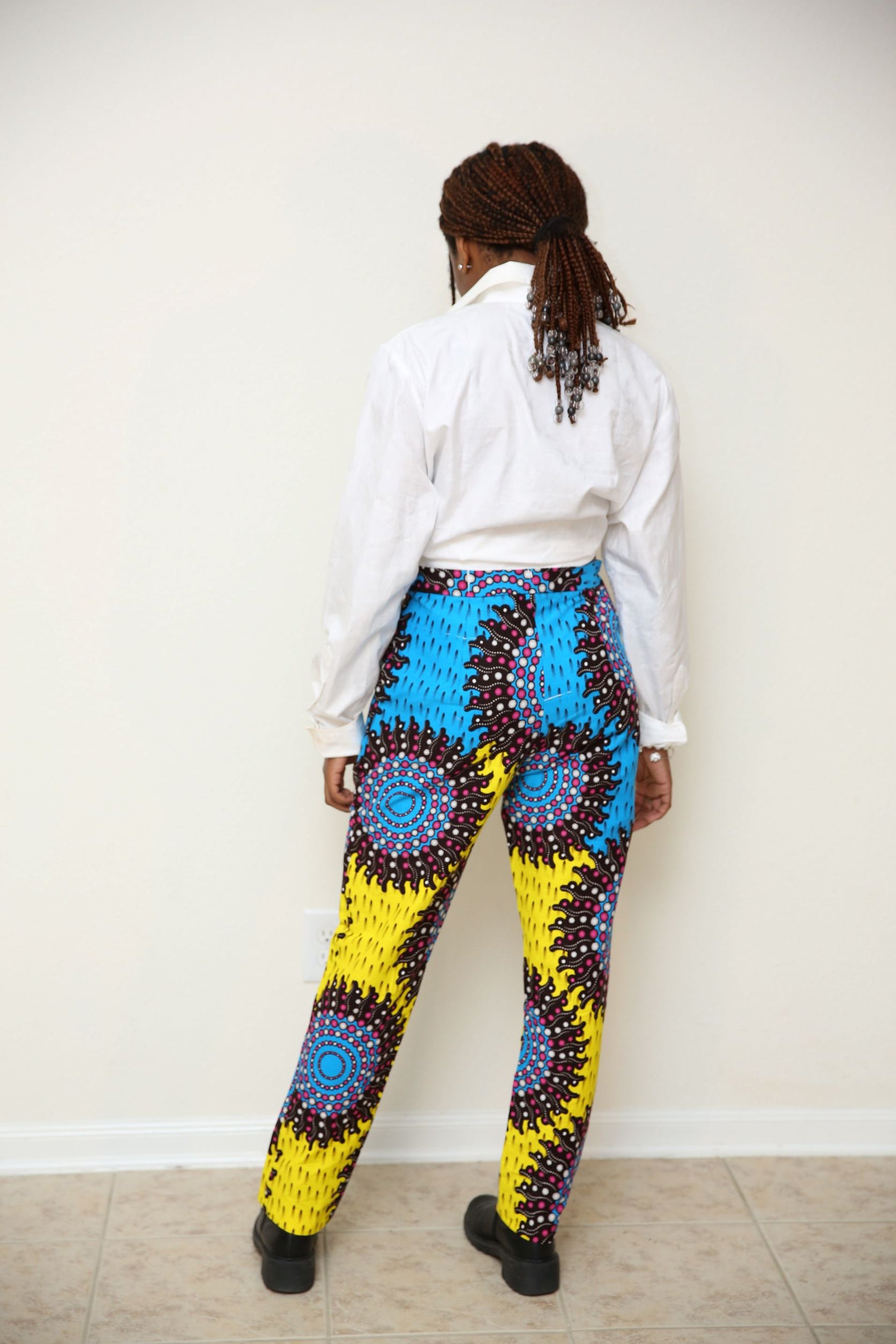 Juniors Ankara Regular Fit Pants