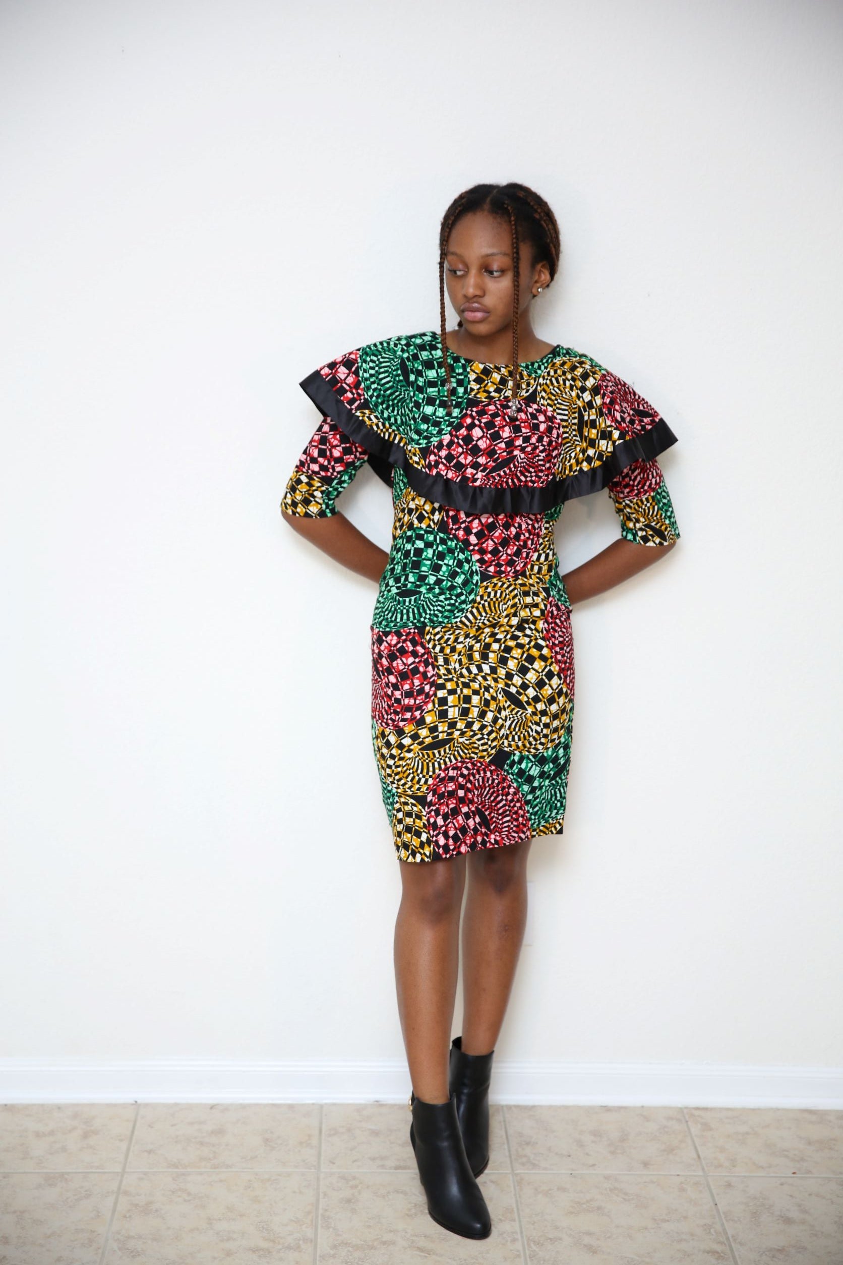 Cape Ankara Dress