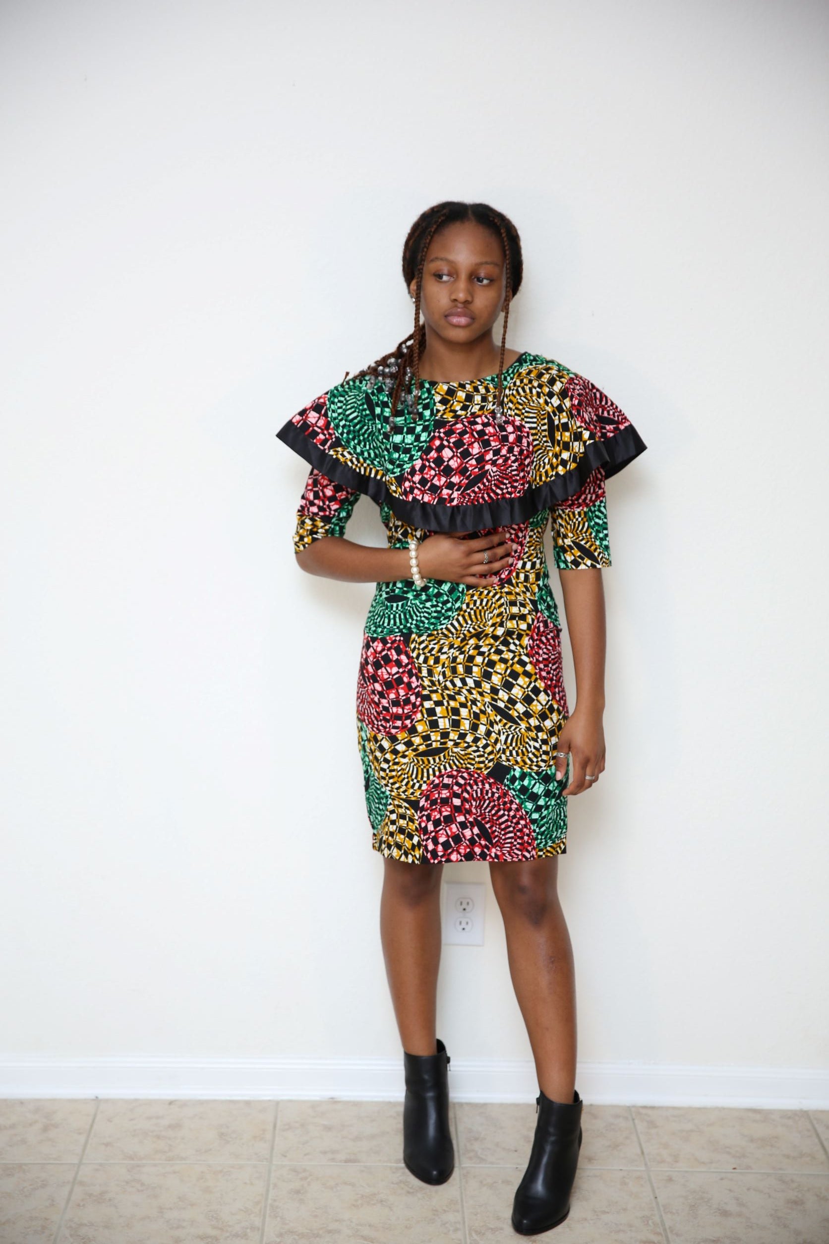 Cape Ankara Dress