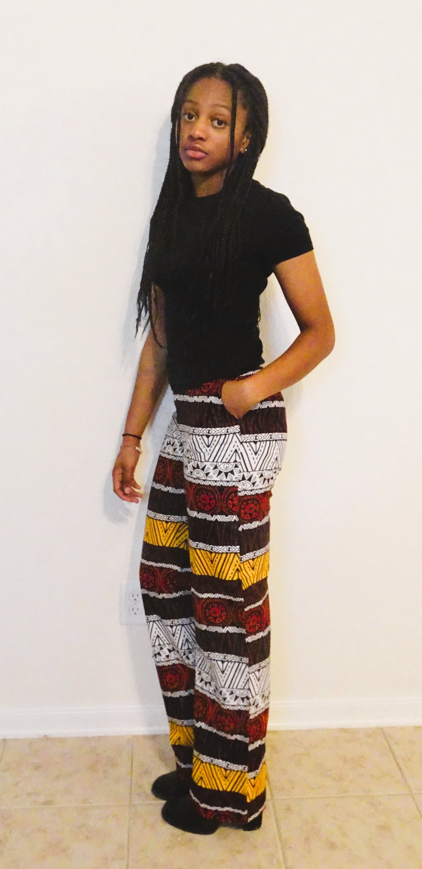 Juniors Ankara Pants