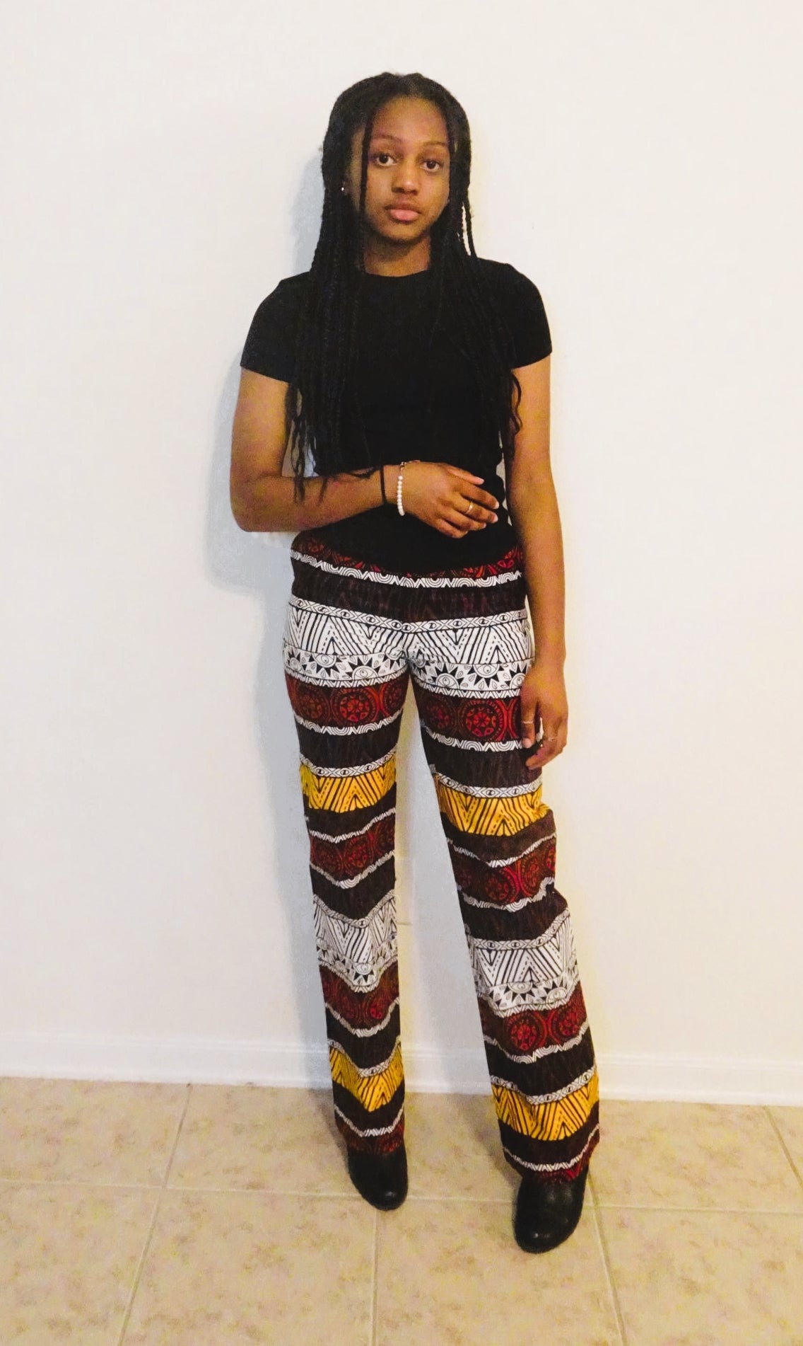 Juniors Ankara Pants