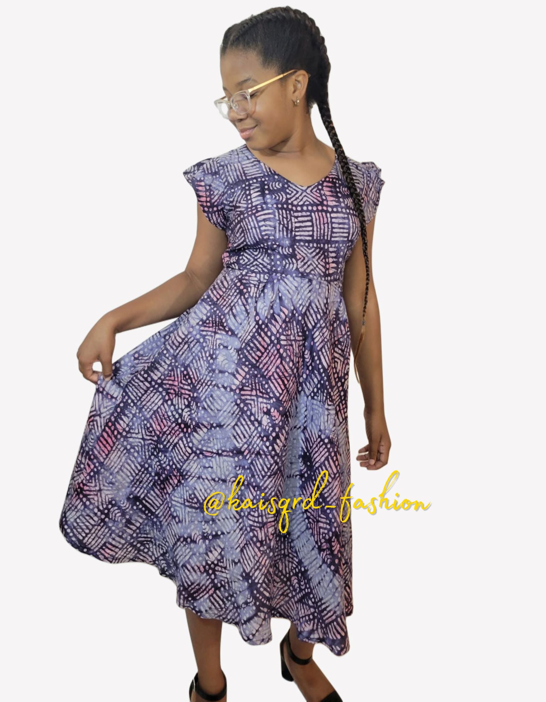 Batik Silk Dress