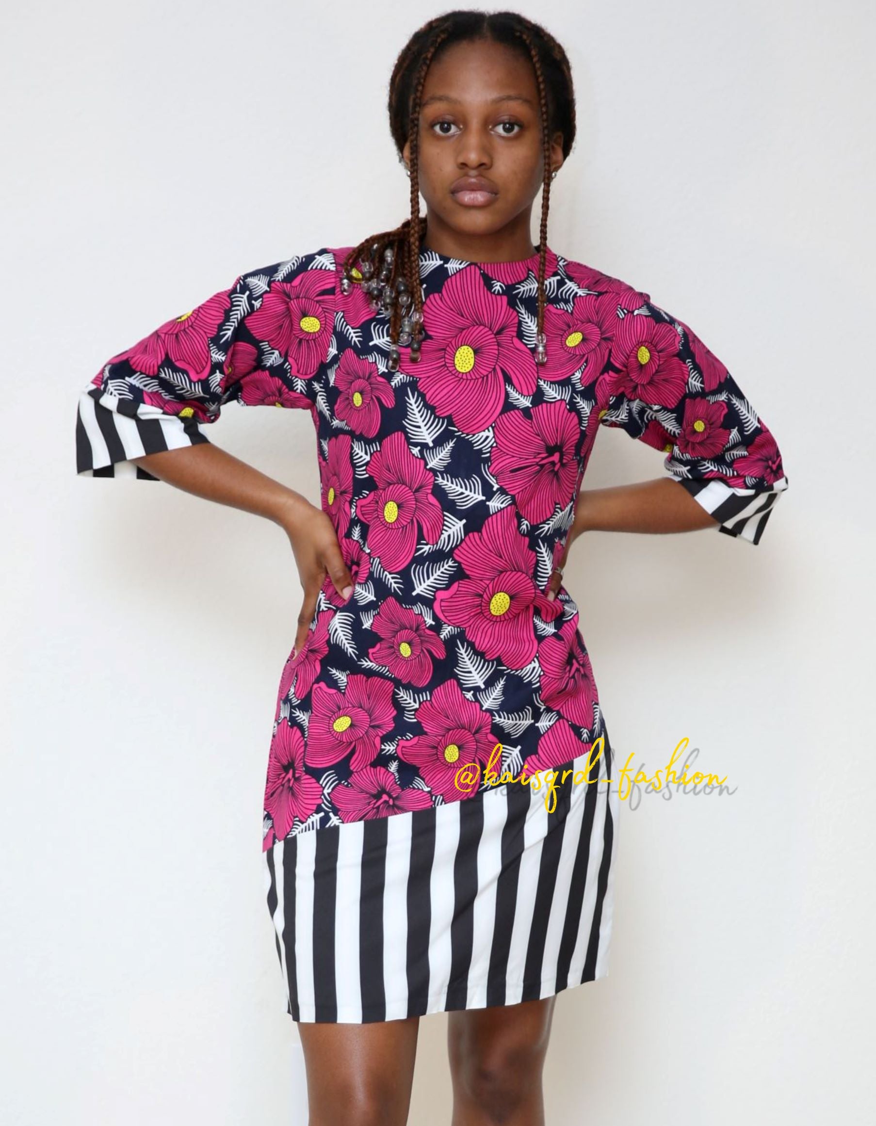Ankara Fusion Dress