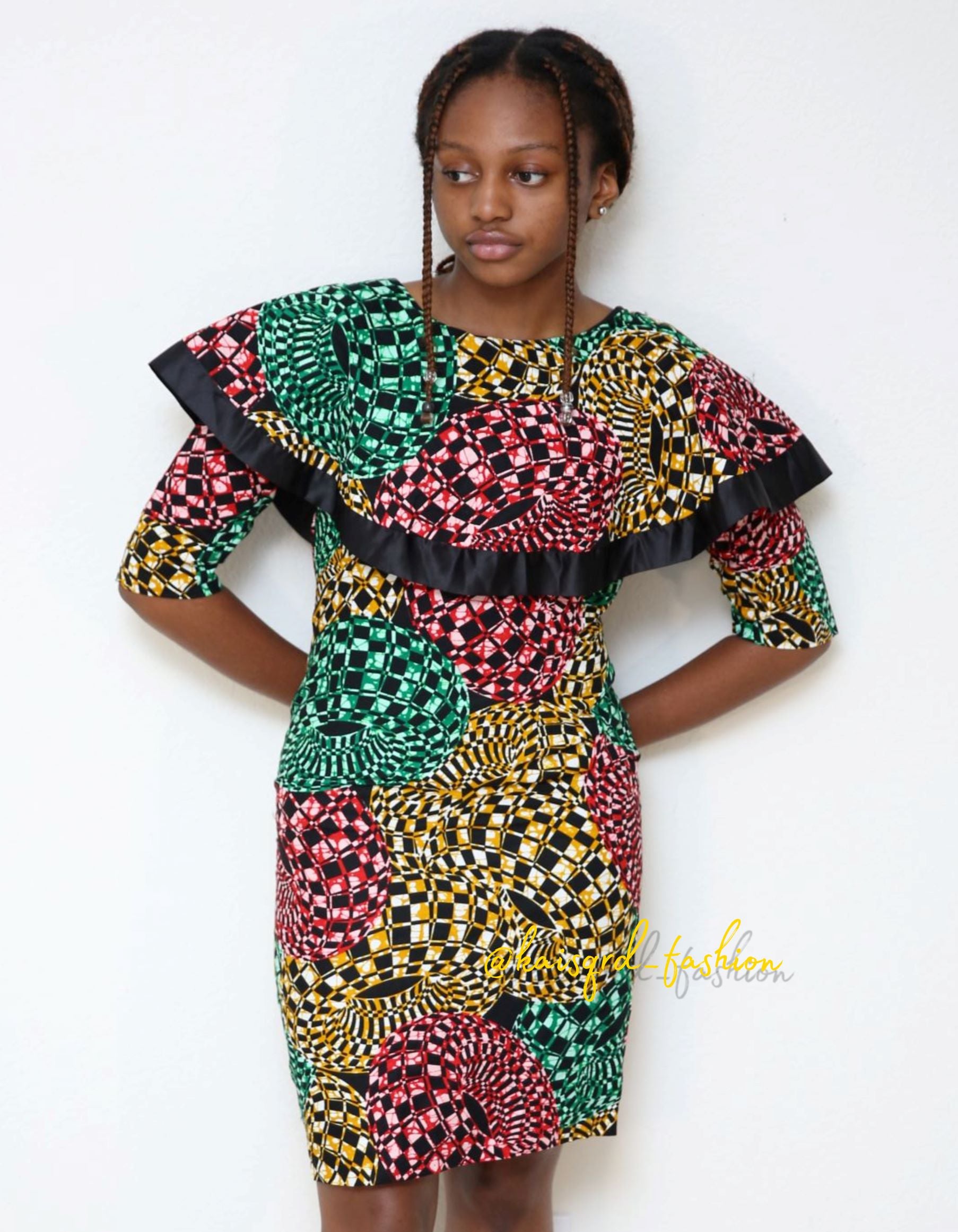 Cape Ankara Dress