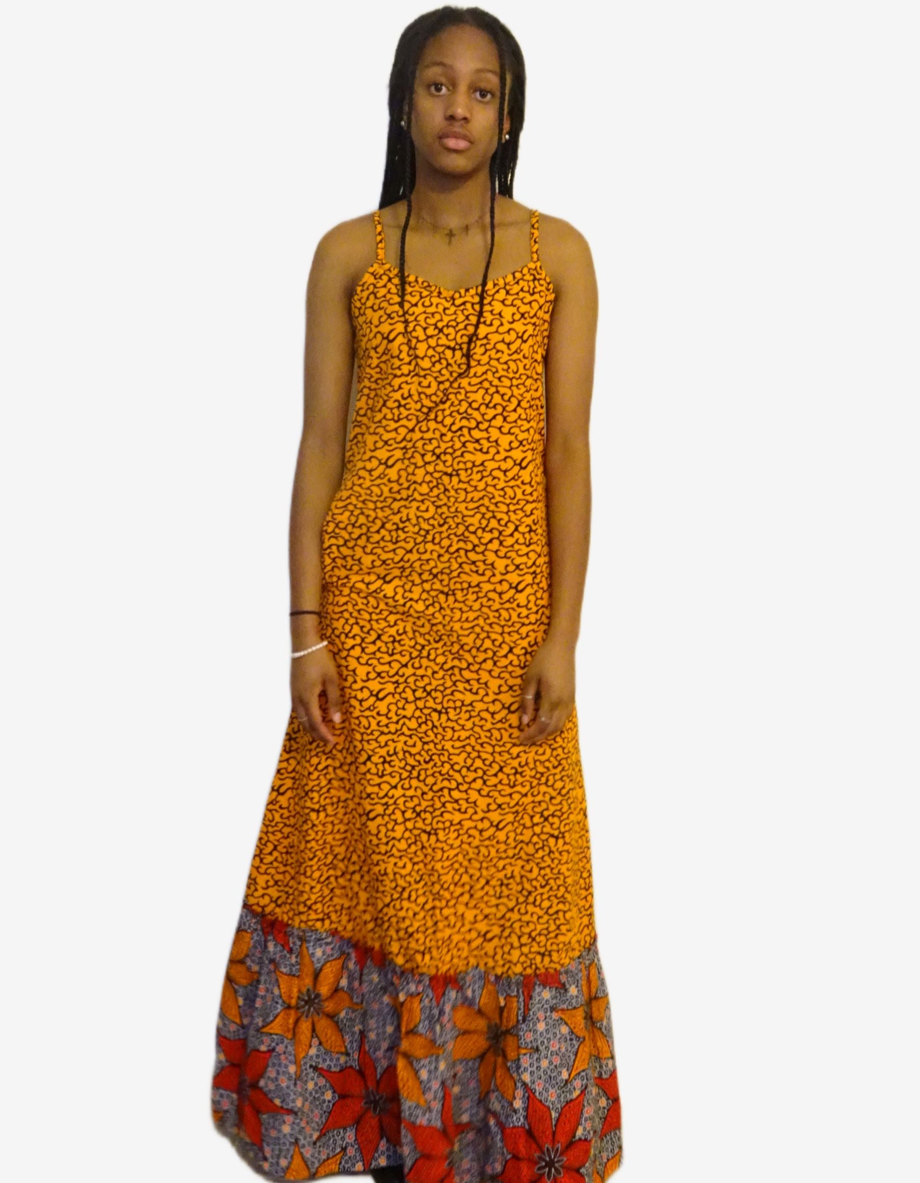 Spaghetti Strap Long Dress