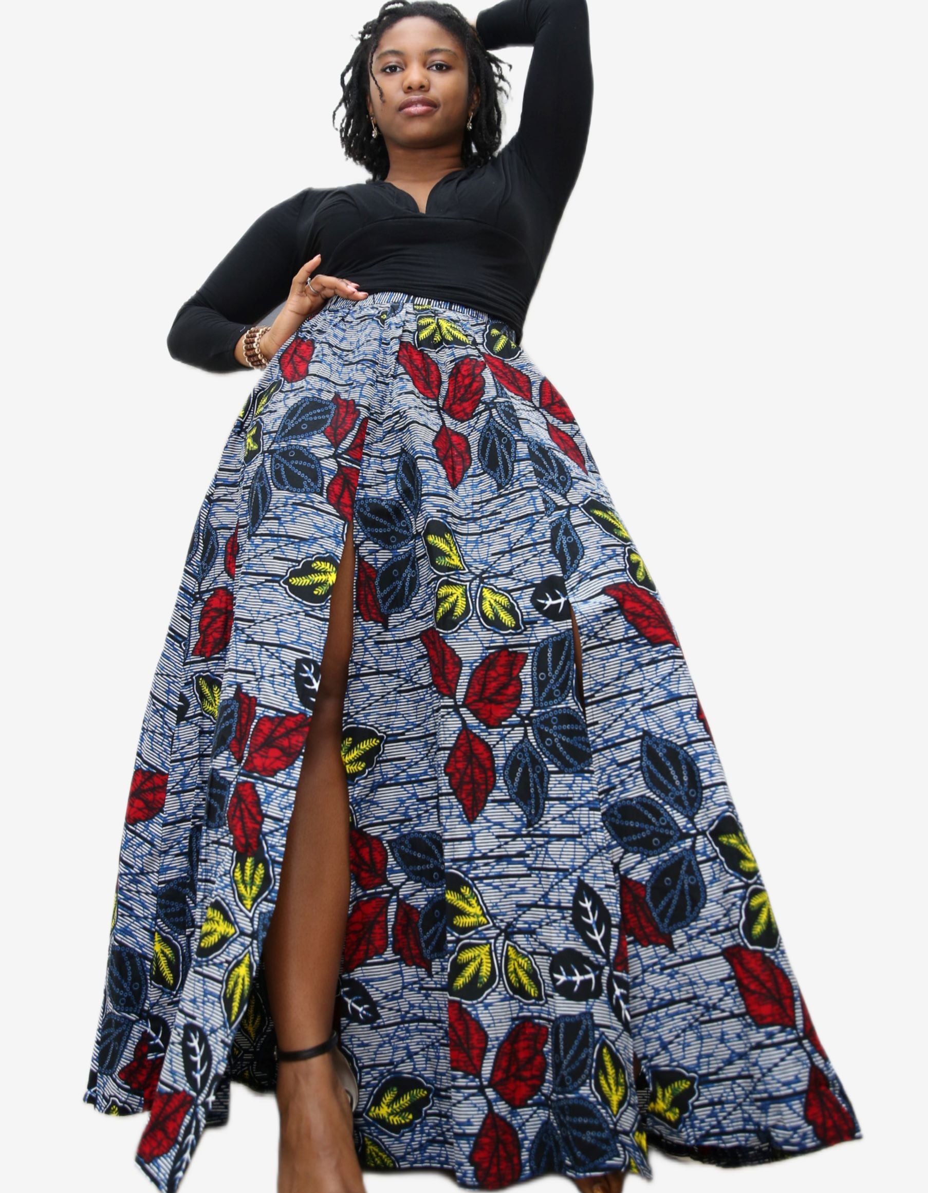 Kandu Slit Long Skirt