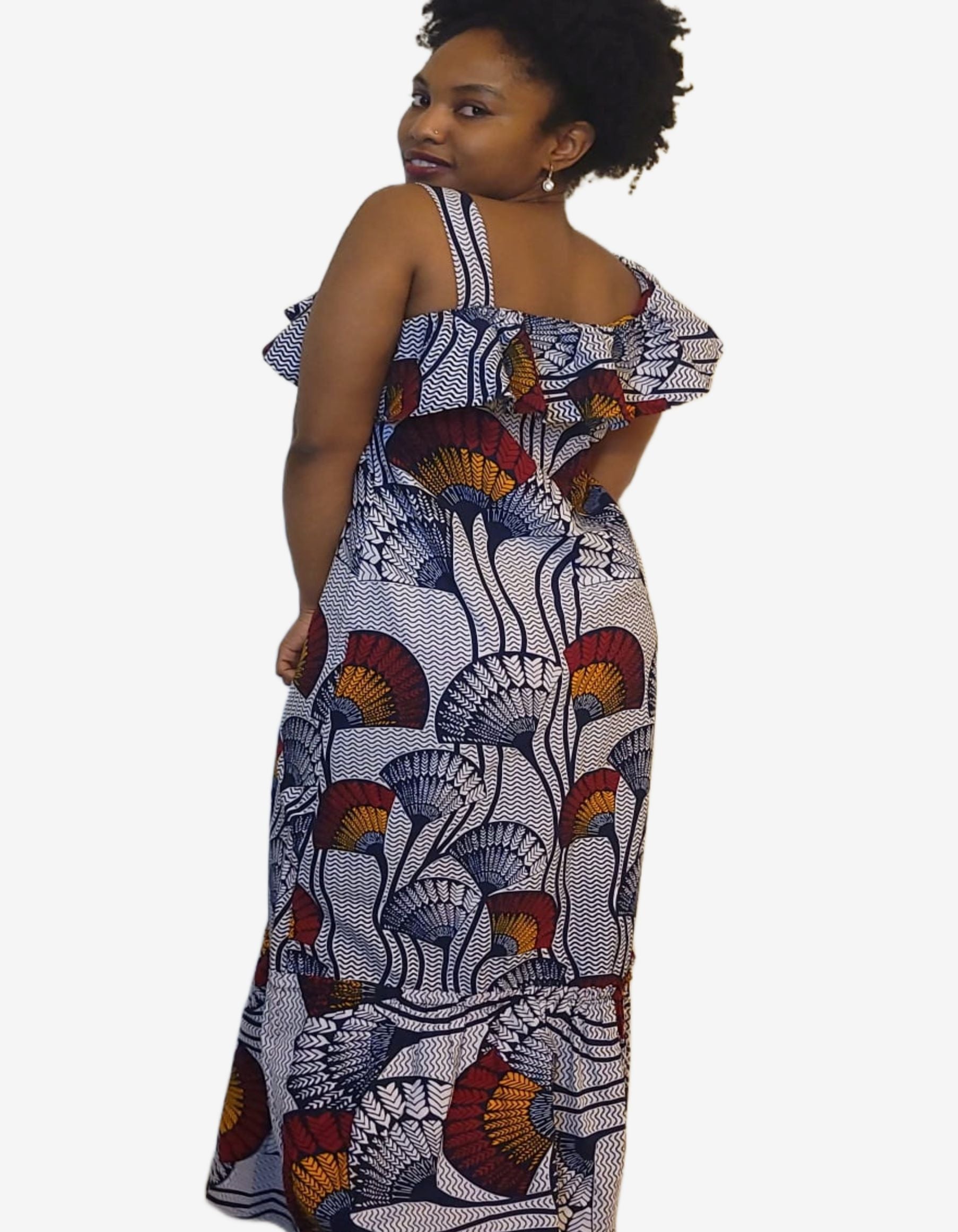 Mono Strap Long Dress