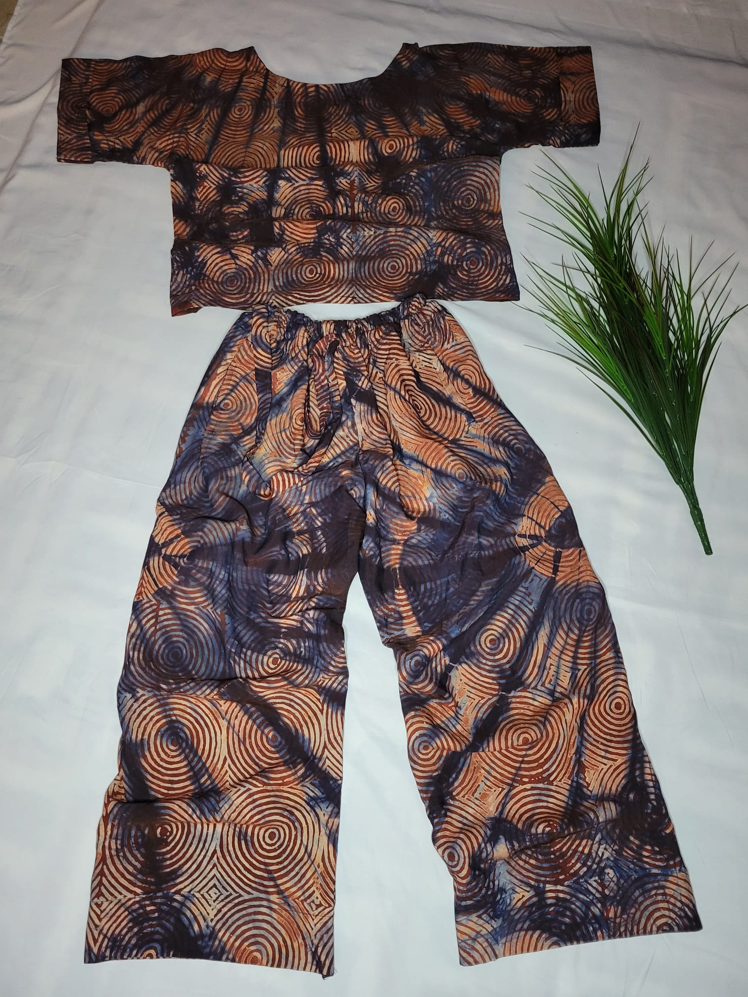 Batik Pants Set