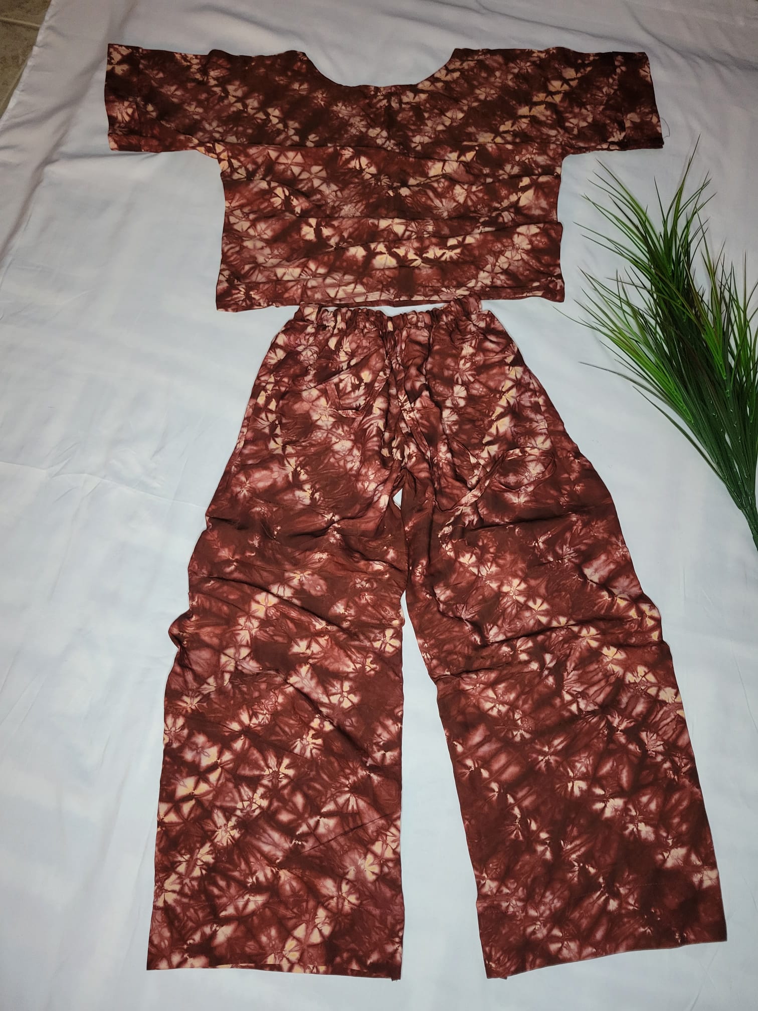 Batik Pants Set
